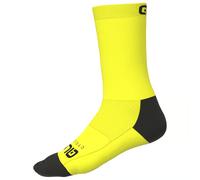 Ale' Calze Lunghe Sprint Nero Giallo Fluo 36/39