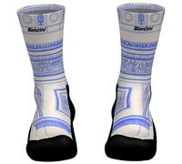 Santini - TDF Arrivée Arc De Triomphe Socks - Calze da ciclismo Unisex M/L | EU 40|43 blu