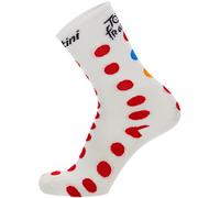 Calze Tour de France - Pois 36-39 / Bianco