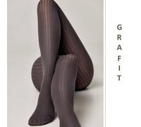 Calze collant opache di qualità stile Conte Voyage nero blu grigio 60 den a...