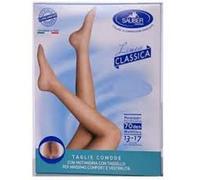 CALZE Collant SAUBER calze a compressione graduata 70 den nero taglia 5