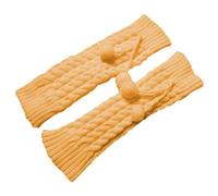 Calze comode da donna alla moda tinta unita autunno e inverno calze calde Sua Altezza il traditore, Giallo, Taglia unica