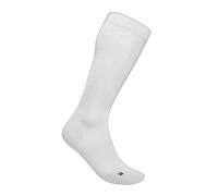 Bauerfeind Sports - Women's Run Ultralight Compression Socks - Calze tecniche a compressione EU 38-40 - Wade S bianco/grigio