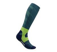 Bauerfeind Sports - Women's Trail Run Compression Socks - Calze da running EU 43-46 - Wade L blu