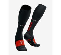Compressport full winter socks run nero rosso