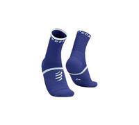 Compressport PRO MARATHON SOCKS V2.0 Calze T3 Azzurro