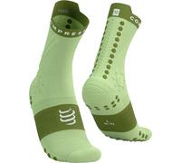 Compressport - Pro Racing Socks V4.0 Trail - Calze da running T2 - EU: 39-41 verde