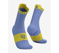 Compressport - Pro Racing Socks V4.0 Run High - Calze da running T2 - EU: 39-41 blu