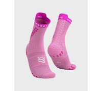 Calze Compressport Pro Racing v4.0 Trail rosa intenso - T1