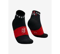 Calze Compressport Ultra Trail Low nero rosso - T4