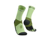 Calze Compressport Ultra Trail Socks V2.0 Verde Nero, Taglia Taglia 1