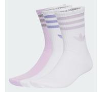 CALZE CON 3 STRISCE GLITTER 3 PAIA White / Ice Lavender 46-48