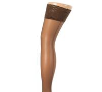 Calze Con Cucitura Posteriori In Rete 20 Denari Con Pizzo Elegante Di Giulia