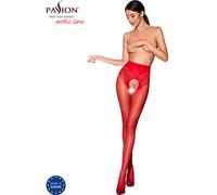 Calze con reggicalze Passion tiopen 006 taglia 3/4 30 den Rosse