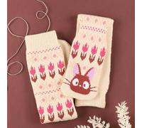 Calze coperte Japan Studio Ghibli KiKi's Delivery Service colore crema Jiji n...