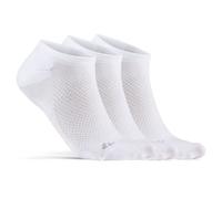 Craft - Core Dry Footies 3-Pack - Calze da ciclismo EU 43-45 bianco
