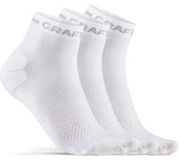 Calze Craft Core Dry Mid 3-Pack Dimensioni dei calzini: 40-43 / Colore: bianco
