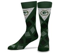 Calze Crew A Righe Dei Green Bay Packers, Taglia Unica