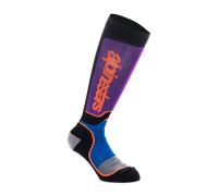 Calze Cross Alpinestars Plus Nero/Blu Royal/ViolaL Nero,Blu Royal,Viola
