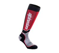 Calze Cross Alpinestars Plus Nero/Grigio/RossoS Nero,Grigio,Rosso