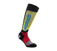 Calze Cross Alpinestars Plus Nero/Rosso/Blu chiaroM Nero,Rosso,Blu chiaro