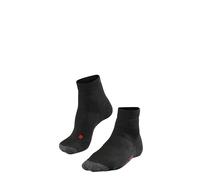 Falke TE2 Short Calzini Da Tennis Donna in nero