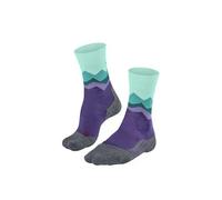 Falke Calzini da escursionismo Tk2 Crest W Donna Lana antivesciche Viola Amethyst 37-38