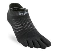 Injinji - Women's Run Lightweight No-Show - Calze da running Unisex M/L | EU 40,5|44,5 nero
