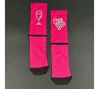 Calze da donna Mb Wear Édition Limitée Été Vin Raisins Rose