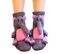 Calze da donna nere, comode, senza elastico, in cotone, da donna, in cotone, con un comfort discreto, traspiranti, da donna, imbottite, da corsa, per Natale, per il giorno del Ringraziamento, Gy1
