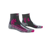 X-socks Trek Out Lowcut Lady Ant/fu 21 - Calza trekking - Grigio/rosa [Taglia : 35/36]