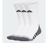 Calze da ginnastica CLIMACOOL imbottite a crew, 3 paia White / Black 46-48
