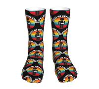 Calze Da Lavoro Faccio Le Mie Acrobazie Morbide Elasticizzato Calze Antiodore Socks Per Uomo Trekking Calcio