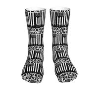 Calze Da Lavoro Kr Av Saga American Flag Eleganti Calzini Sportive Confortevoli Socks Per Estivi Calcio Tennis