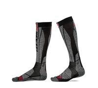 Calze da moto Revit Kalahari grigio e rosso Saldi 35-38