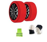 CALZE DA NEVE 225/55 R19 PER PNEUMATICI CON CERCHIO 19 TAGLIA XL CALZA DA NEVE OMOLOGATA PER TRATTI DI STRADA MISTA TRA GHIACCIO E NEVE 1 COPPIA=2 PEZZI PER AUTO,SUV,4X4,FURGONI