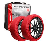 Calze da neve AMIO 3D XS EN16662-1 per auto SUV 2 pezzi