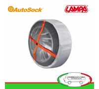 105401010-Coppia CalzeNeve Autosock Standard Tg.54 Gomme155/80R12 Om.EN16662-1