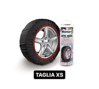CALZE DA NEVE BOTTARI OMOLOGATE ITALIA EN 16662-1 TAGLIA XS DA 13" A 15" 68070