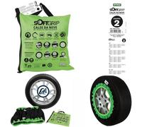 CALZE DA NEVE CORA SOFTGRIP OMOLOGATE GR.2 IN TESSUTO ANTISCIVOLO