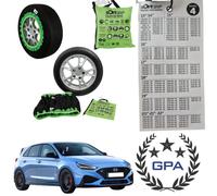 CALZE DA NEVE IN TESSUTO HYUNDAI I30 2017 2018 2019 2020 2021 2022 23 CERCHI 19