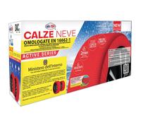 Calze da neve in tessuto - Serie Active - Omologate EN 16662-1 misura L - DAC