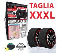 CALZE DA NEVE OMOLOGATE AUTO TG 3XL MARANELLO SUPER X PNEUMATICI 275/70 R16