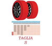 CALZE DA NEVE OMOLOGATE TAGLIA S Active Series Ultra Resistenti Modello 3D