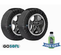 CALZE DA NEVE PER AUTO 305/50 R20 OMOLOGATE EN16662-1 TESSUTO SPECIALE + OMAGGIO