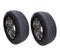 Calze Da Neve Per Auto Omologate En 16662-1 Con Guanti Catene Gomme Taglia (L)