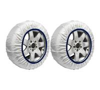 Calze Da Neve per Auto Omologate EN 16662-1 Modello Bianco Standard Misura XXL