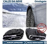 Calze da Neve per Citroen C-Zero OMOLOGATE Italia, Europa Alternativa Catene