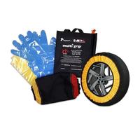 Calze da Neve per Pneumatici 135/70R15 Kit Calza da Neve Taglia 2 Omologate