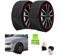 CALZE DA NEVE PER PNEUMATICO 285/35 R23 CERCHIO 23 MISURA XXXL CALZA NEVE MARANELLO OMOLOGATE EN 16662-1 PER AUTO SUV 4X4 TESSUTO TRIDIMENSIONALE STRADE GHIACCIO E NEVE+50% RESISTENZA+50% DURATA
